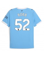 Manchester City Oscar Bobb #52 Hjemmedrakt 2025-26 Korte ermer